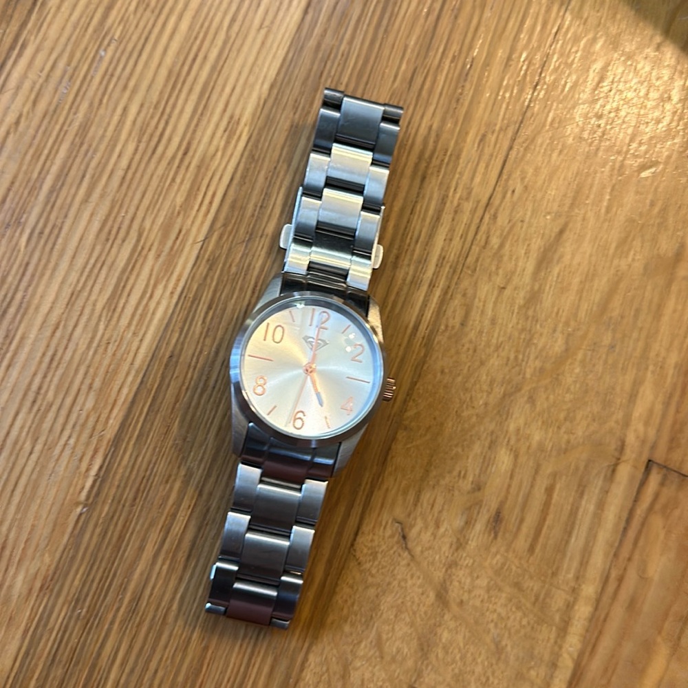 Silver Roxy watch